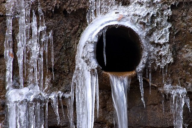 Frozen Pipe (Jim Clark/Flickr)