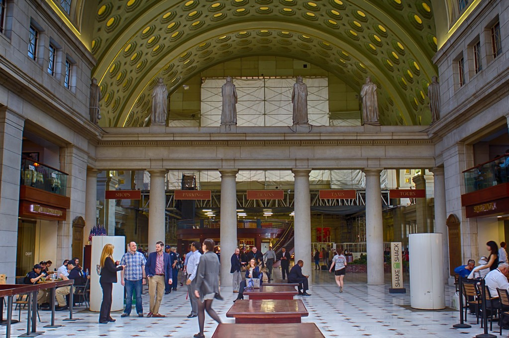 Union Station interior, Washington, DC