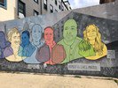 The Community for Creative Non-Violence mural