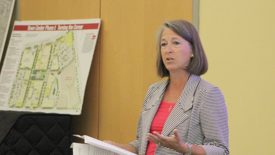 Rockville Mayor Bridget Newton speaks to planning the future of affordable housing in her city.